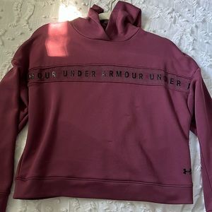 Maroon, X-Small, Under Armour Sweatshirt